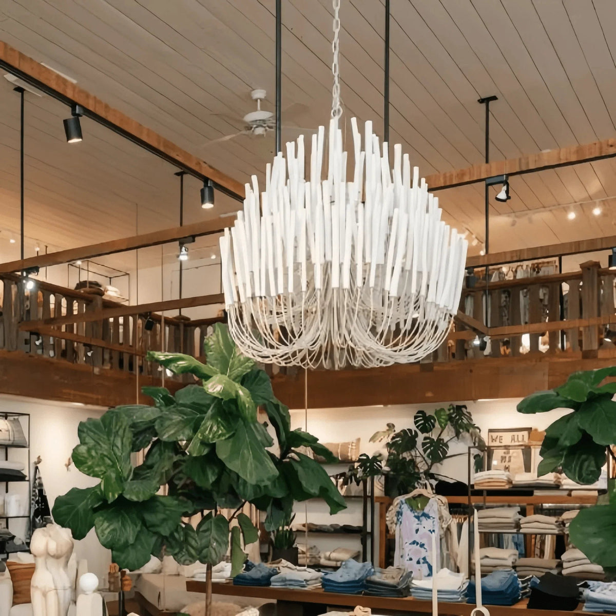 Tildalay Wide Chandelier 21" 36" - Zelno Lighting