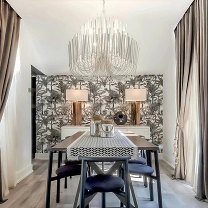 Tildalay Wide Chandelier 21" 36" - Zelno Lighting