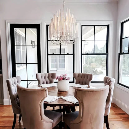 Tildalay Wide Chandelier 21" 36" - Zelno Lighting
