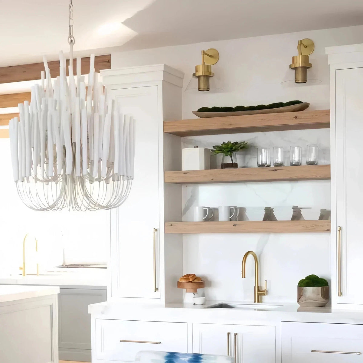 Tildalay Wide Chandelier 21" 36" - Zelno Lighting