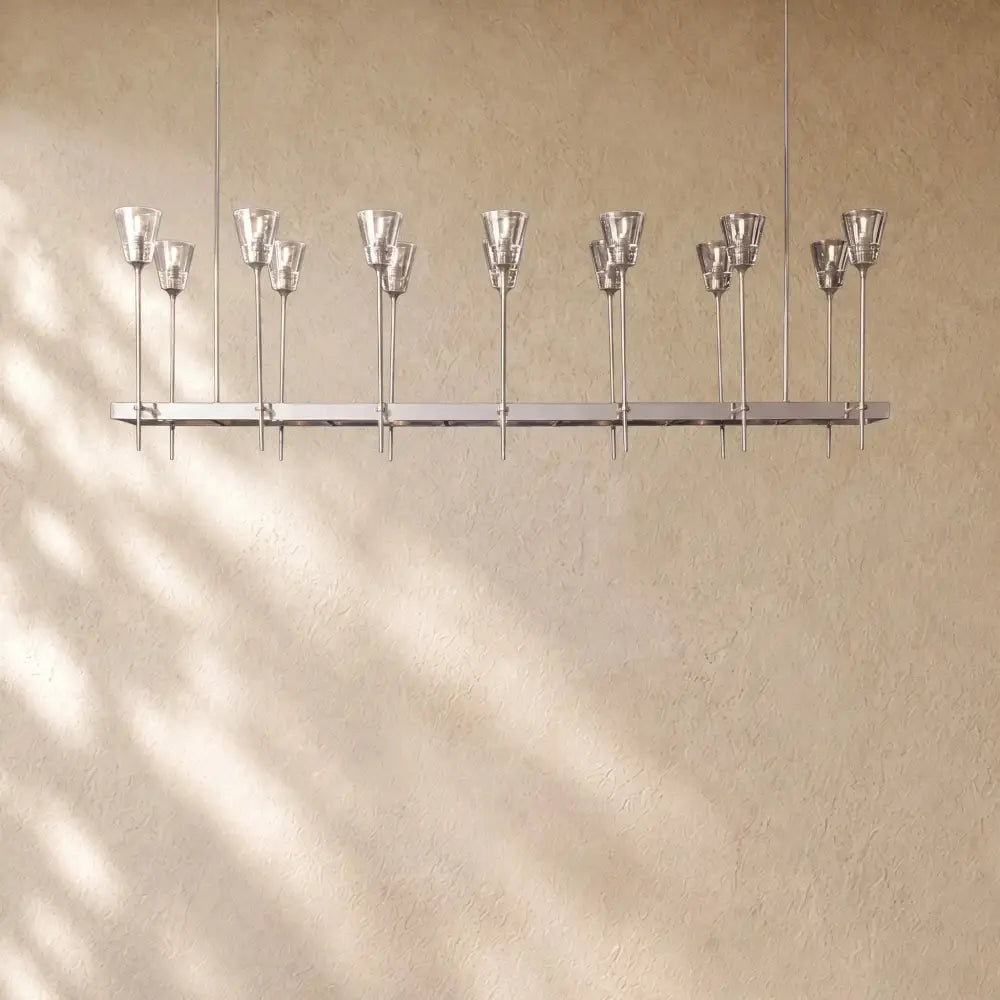 Torch De Vera Rectangular Chandelier - Zelno