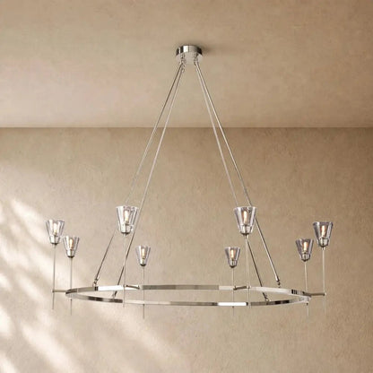 Torch de Vera Round Chandelier - Zelno