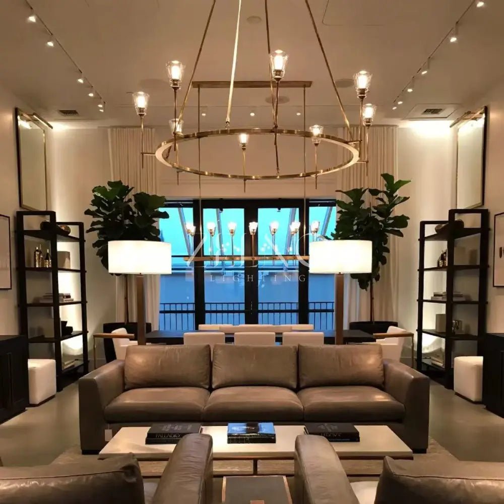 Torch de Vera Round Chandelier - Zelno