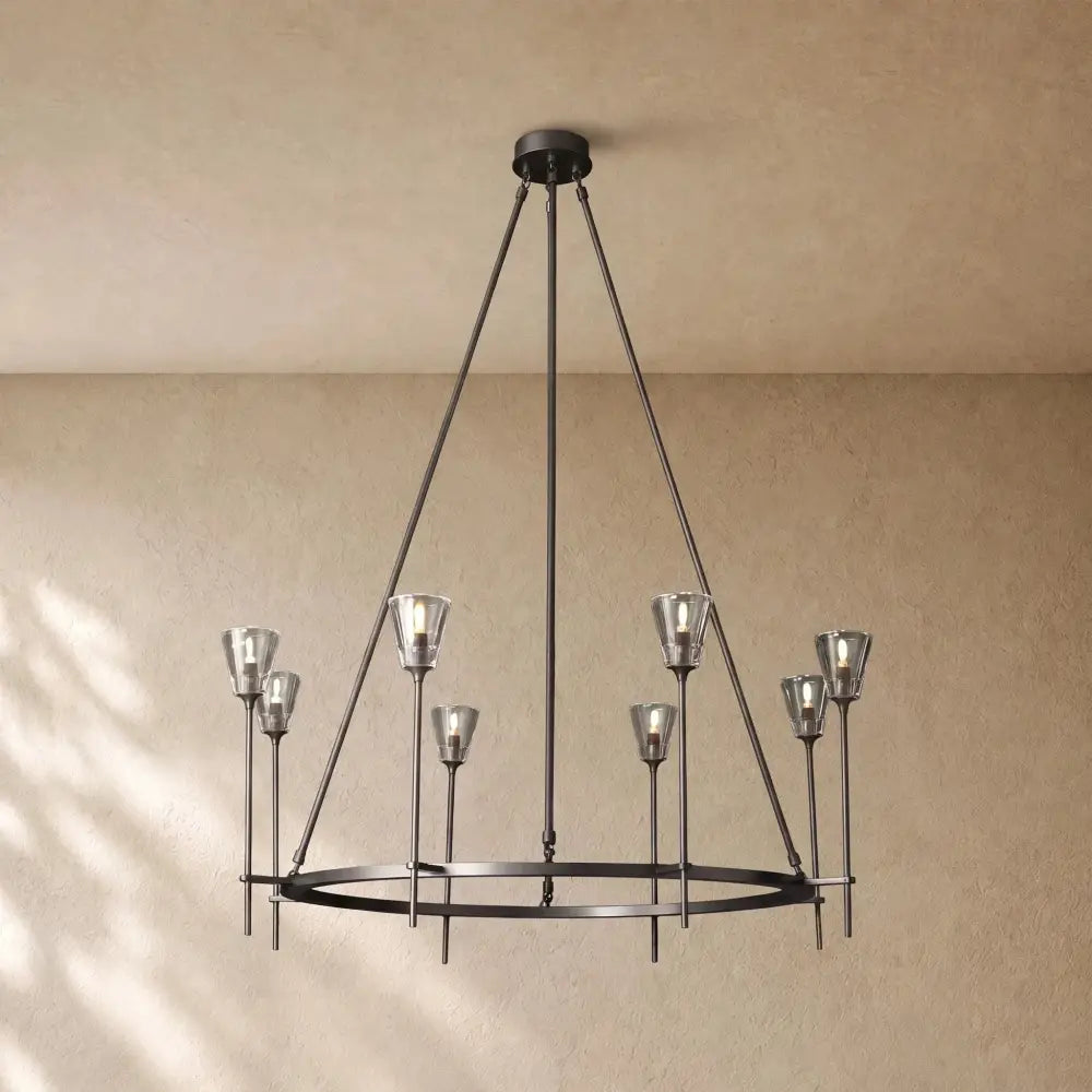 Torch de Vera Round Chandelier - Zelno