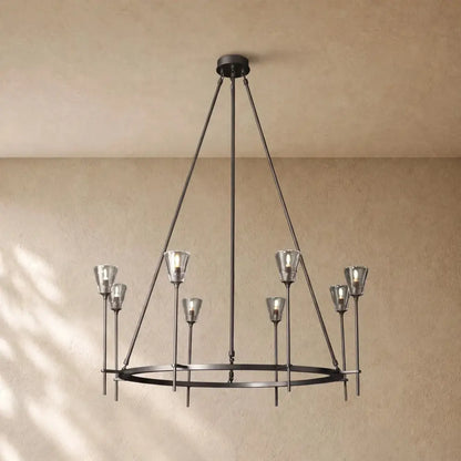 Torch de Vera Round Chandelier - Zelno
