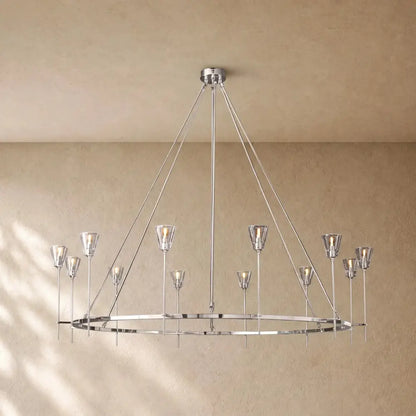 Torch de Vera Round Chandelier - Zelno