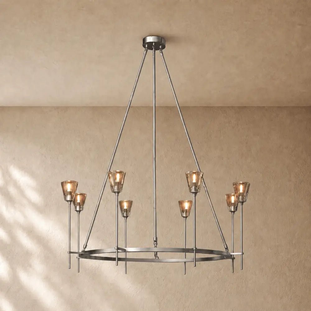 Torch de Vera Round Chandelier - Zelno