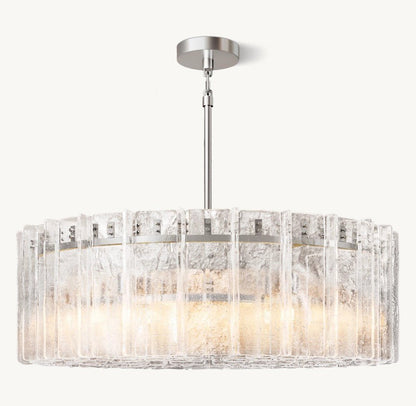 Trama Round Chandelier 48" - Zelno Lighting