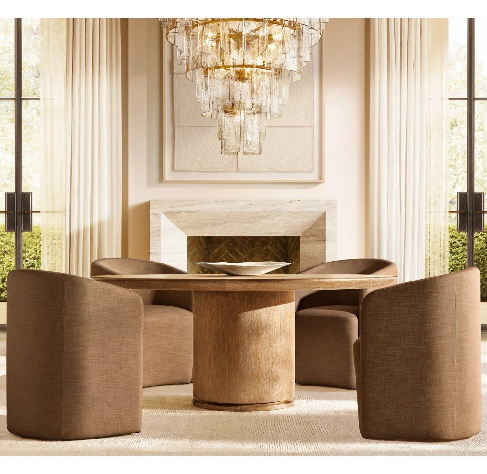 Trama Tiered Round Chandelier 47" - Zelno Lighting