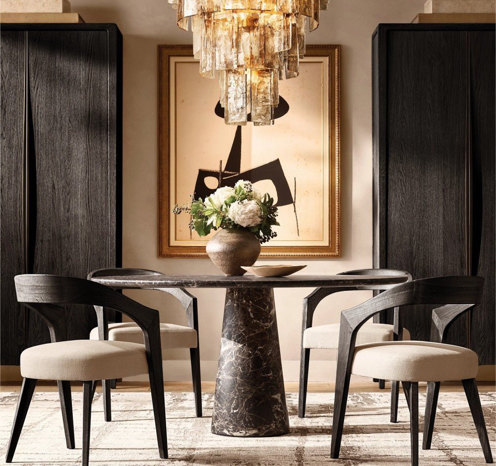 Trama Tiered Round Chandelier 47" - Zelno Lighting