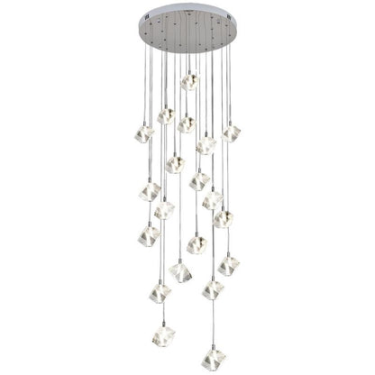 Transparent Crystal Chandelier - Zelno Lighting