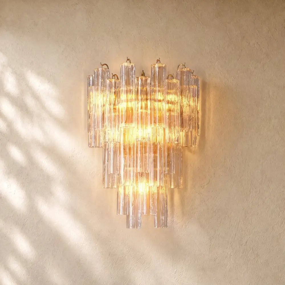 Tronchy Glass Grand Sconce - Zelno