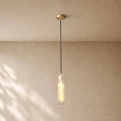 Tronchy Glass Pendant - Zelno