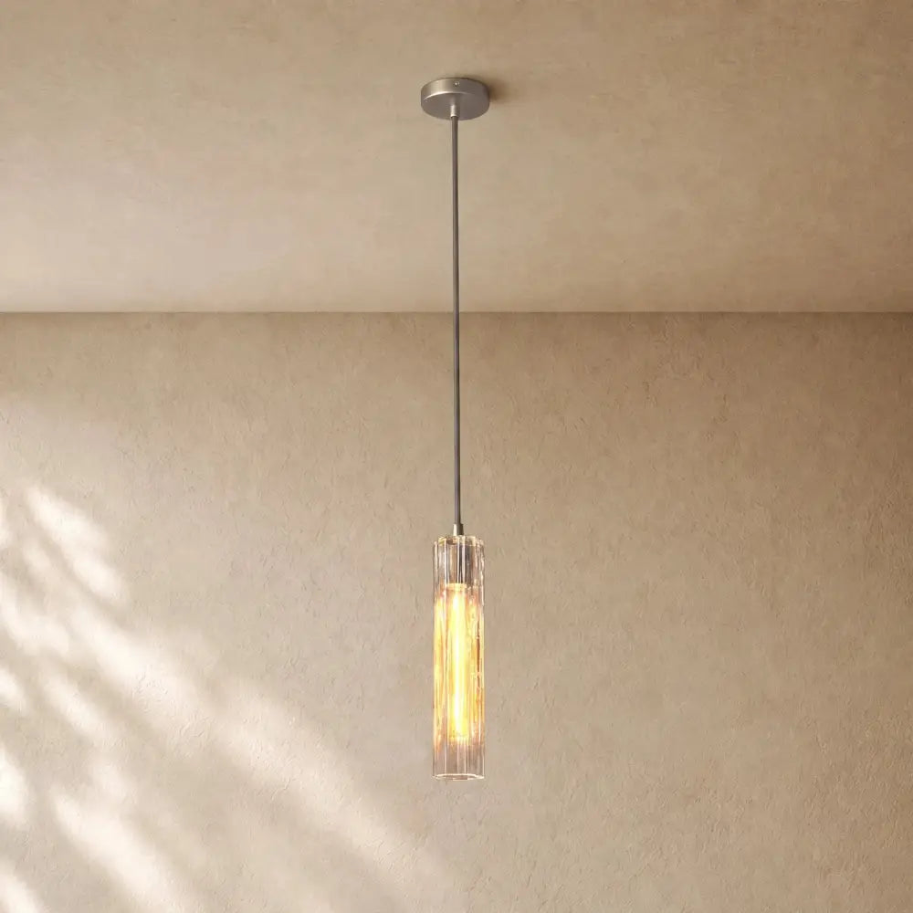 Tronchy Glass Pendant - Zelno