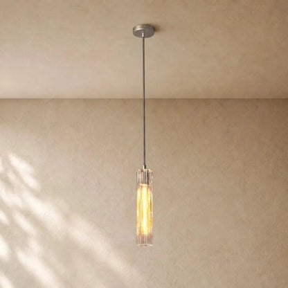 Tronchy Glass Pendant - Zelno