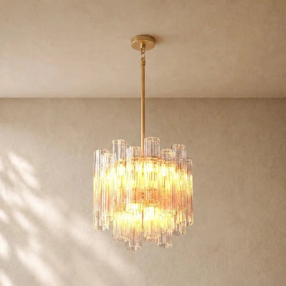 Tronchy Glass Round Chandelier - Zelno
