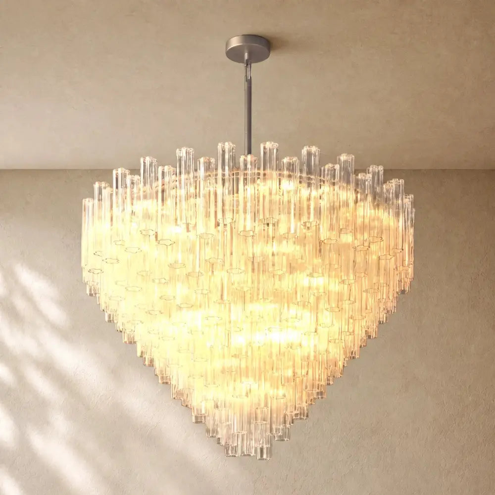 Tronchy Glass Round Chandelier - Zelno