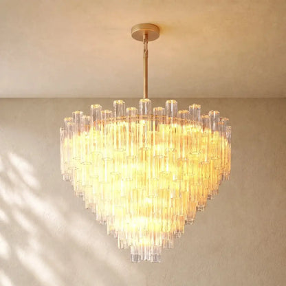 Tronchy Glass Round Chandelier - Zelno