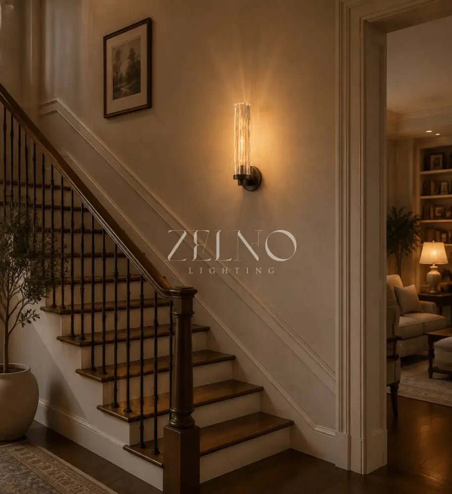 Tronchy Glass Sconce - Zelno