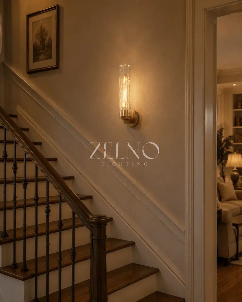 Tronchy Glass Sconce - Zelno