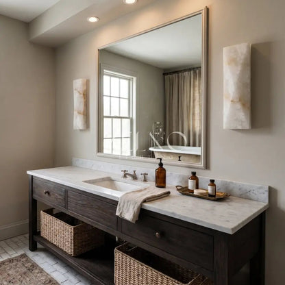 Tropez Alabaster Wall Sconce - Zelno