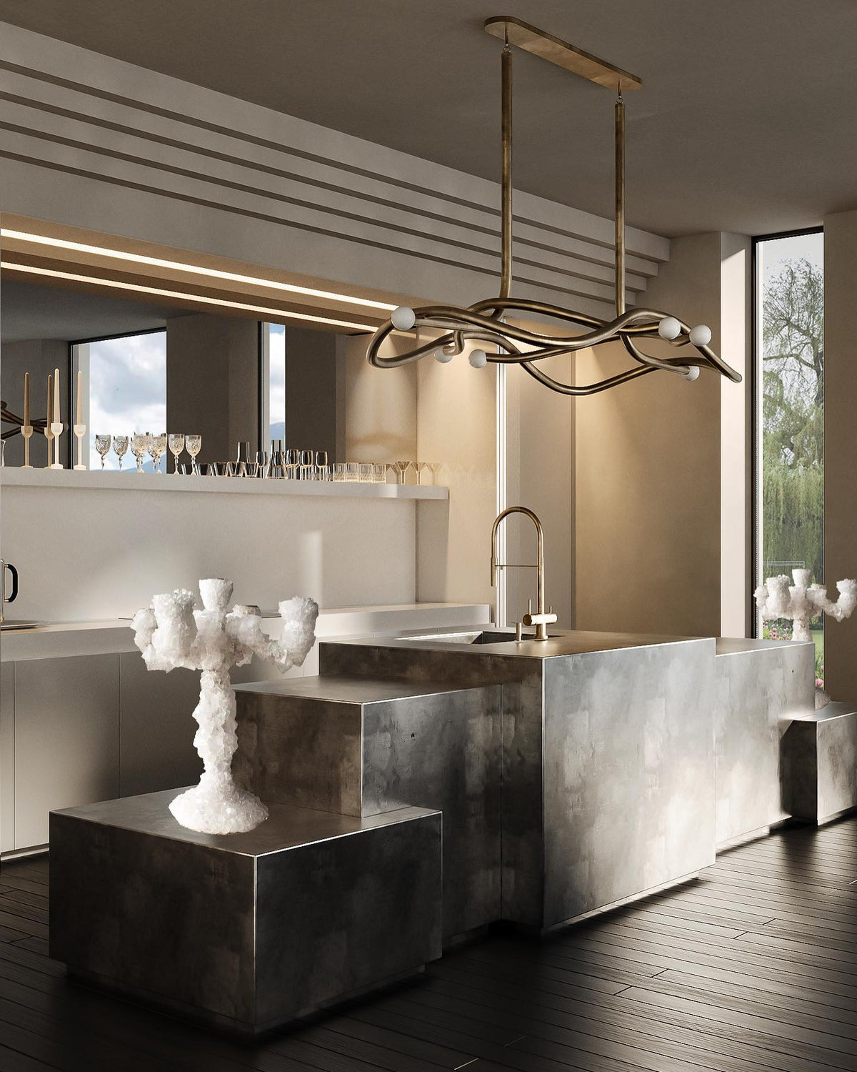 Tryst Chandelier - Zelno Lighting