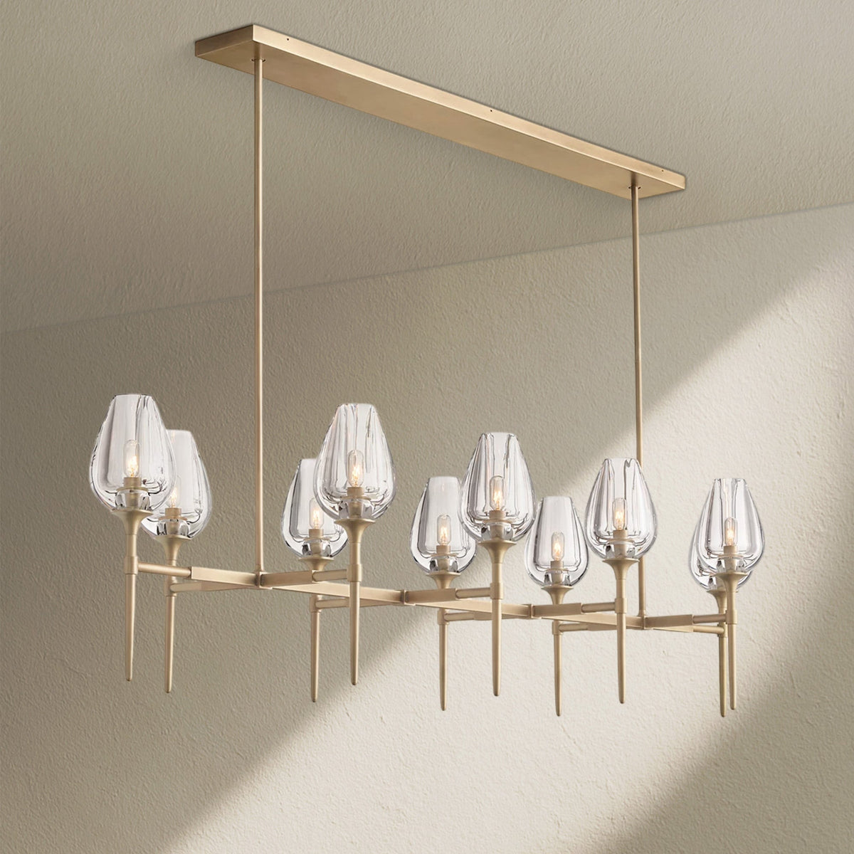 Tulfze Linear Chandelier 52"65" - Zelno