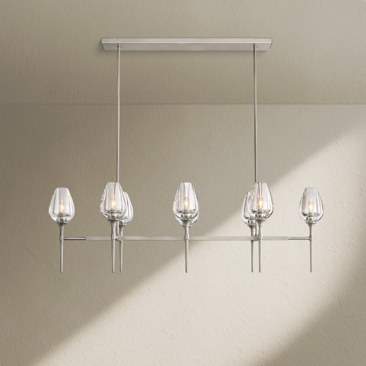 Tulfze Linear Chandelier 52"65" - Zelno