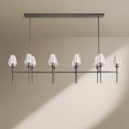 Tulfze Linear Chandelier 52"65" - Zelno