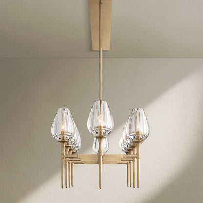 Tulfze Linear Chandelier 52"65" - Zelno
