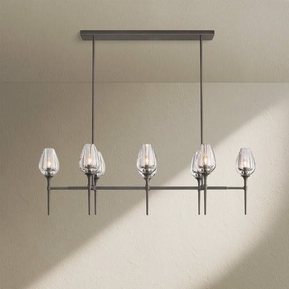 Tulfze Linear Chandelier 52"65" - Zelno