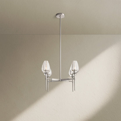 Tulfze Round Chandelier 27"42"54" - Zelno