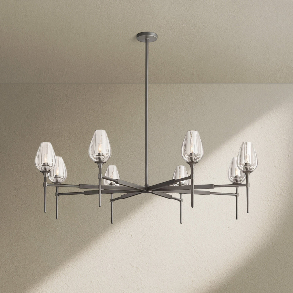 Tulfze Round Chandelier 27"42"54" - Zelno