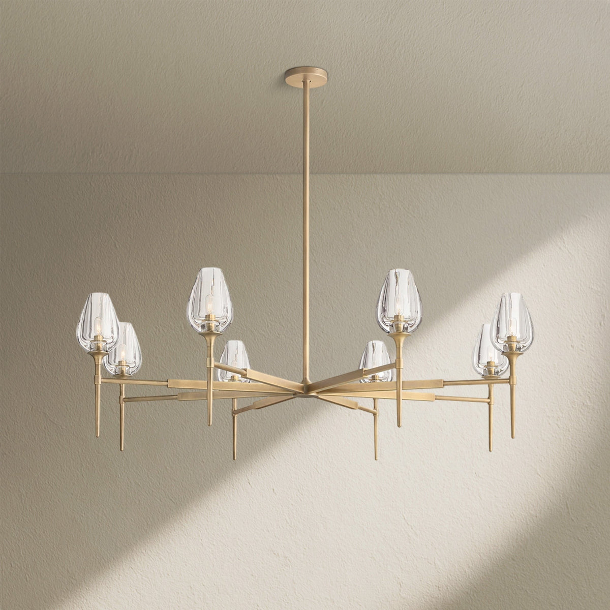 Tulfze Round Chandelier 27"42"54" - Zelno