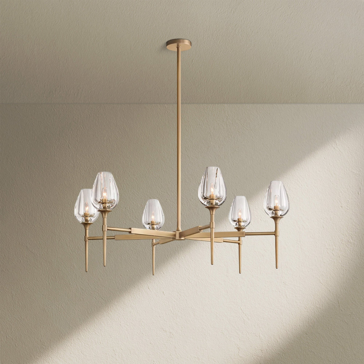 Tulfze Round Chandelier 27"42"54" - Zelno