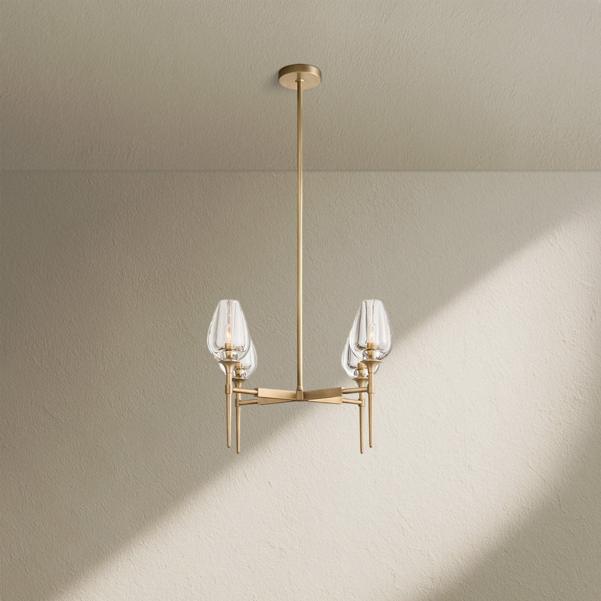 Tulfze Round Chandelier 27"42"54" - Zelno