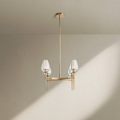 Tulfze Round Chandelier 27"42"54" - Zelno