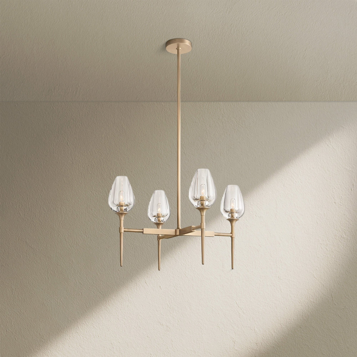 Tulfze Round Chandelier 27"42"54" - Zelno