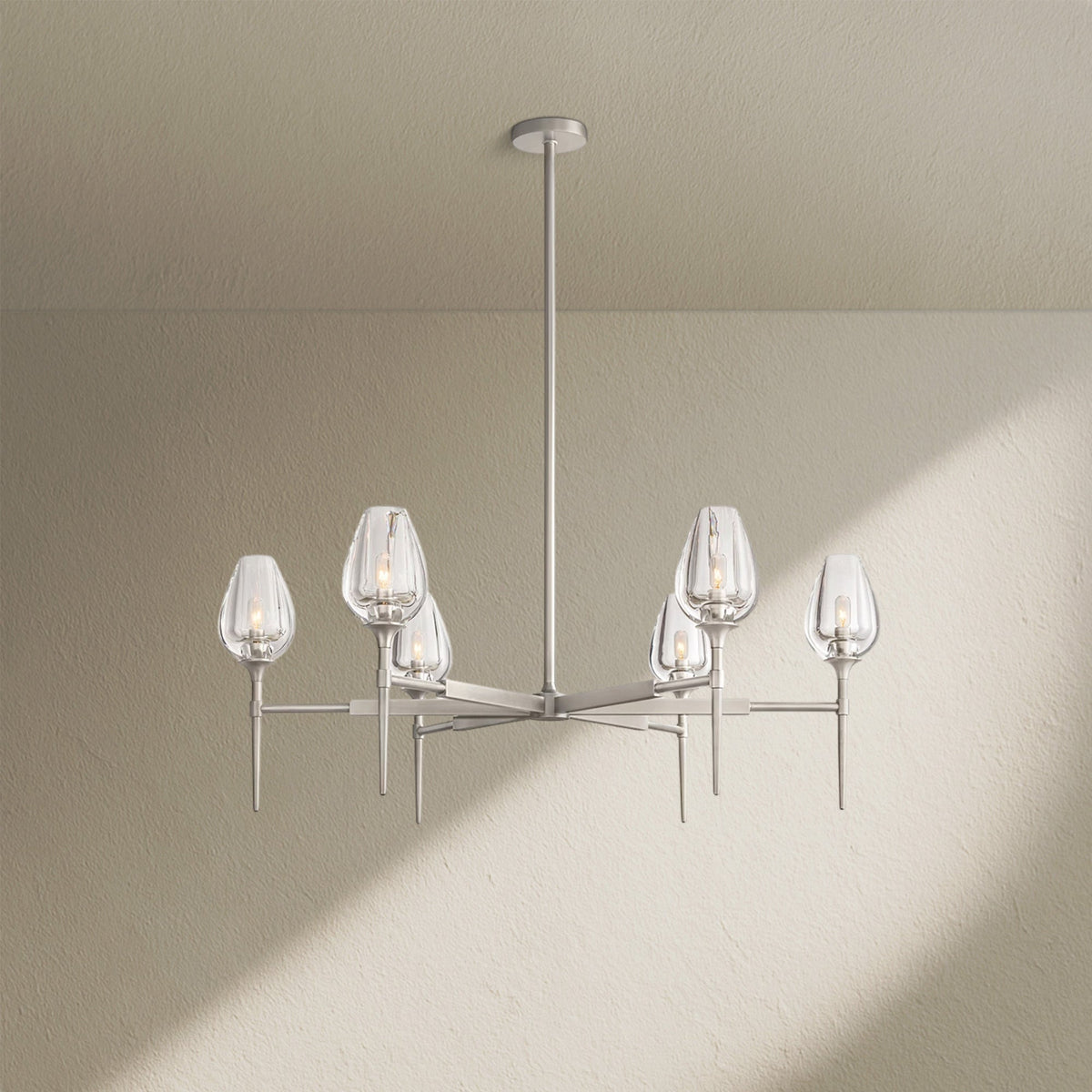 Tulfze Round Chandelier 27"42"54" - Zelno