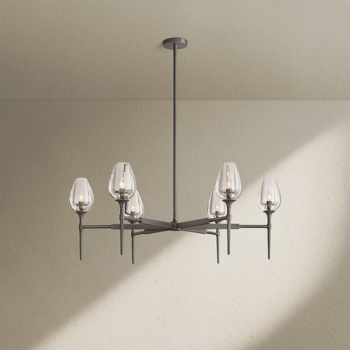 Tulfze Round Chandelier 27"42"54" - Zelno