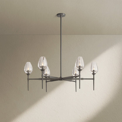 Tulfze Round Chandelier 27"42"54" - Zelno