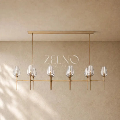 Tulipa Linear Chandelier - Zelno