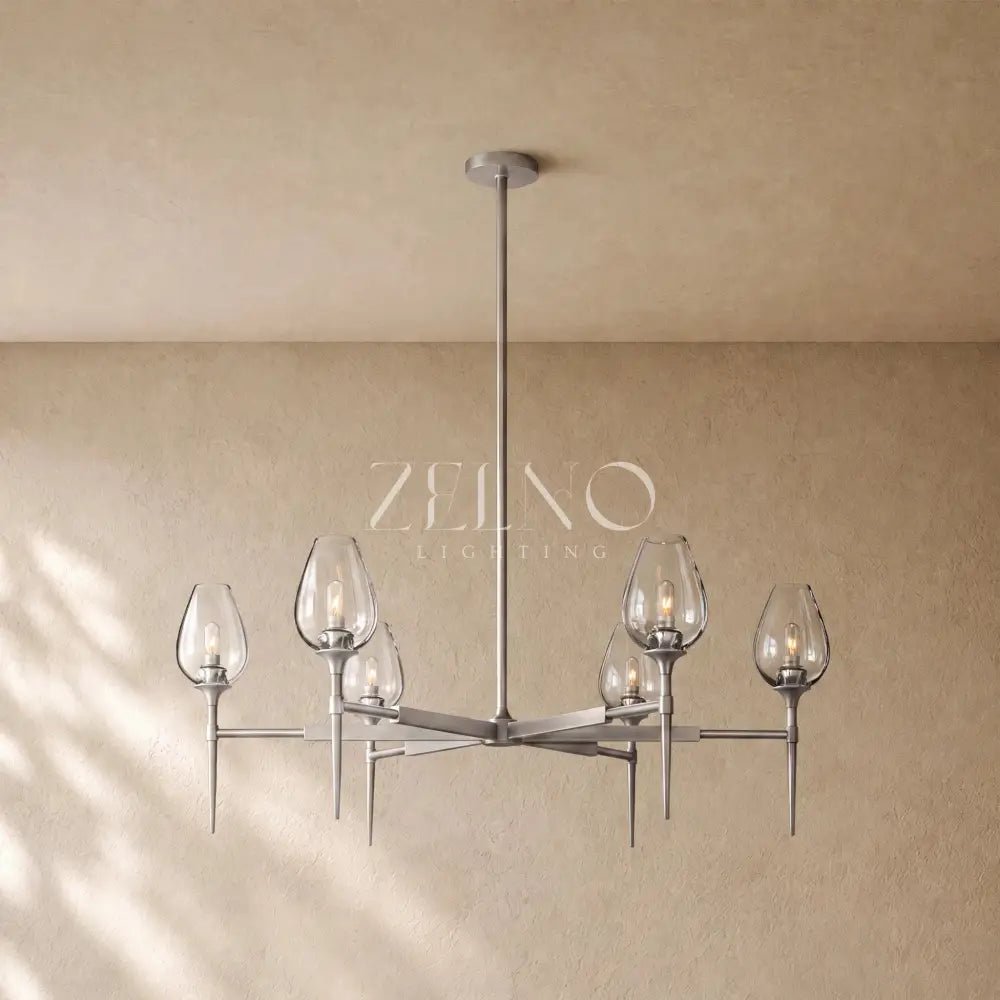 Tulipa Round Chandelier - Zelno