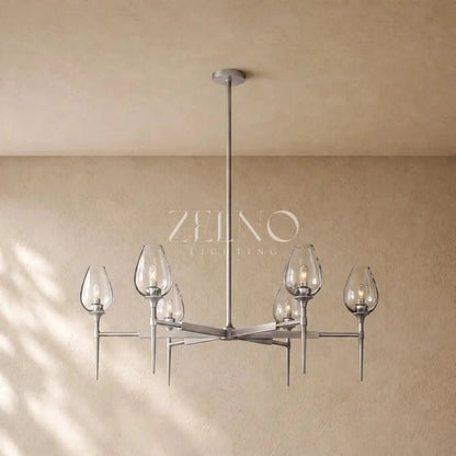 Tulipa Round Chandelier - Zelno