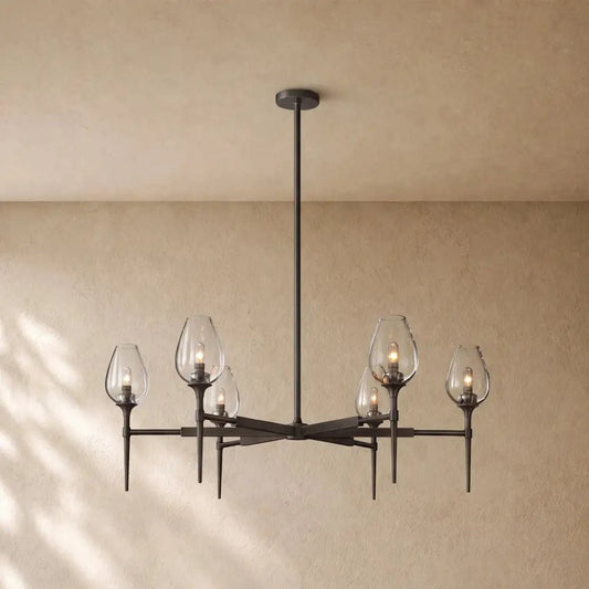 Tulipa Round Chandelier - Zelno