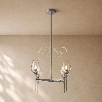 Tulipa Round Chandelier - Zelno