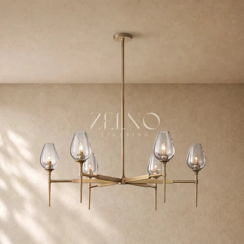 Tulipa Round Chandelier - Zelno