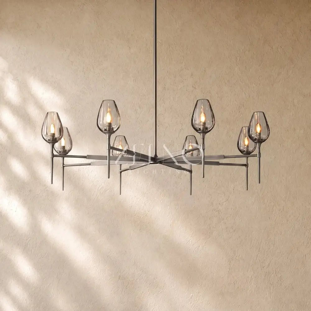 Tulipa Round Chandelier - Zelno