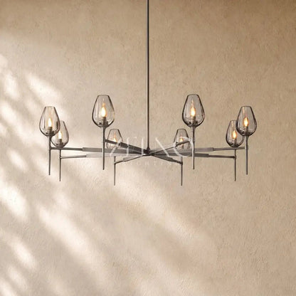 Tulipa Round Chandelier - Zelno