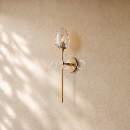 Tulipa Single Sconce - Zelno